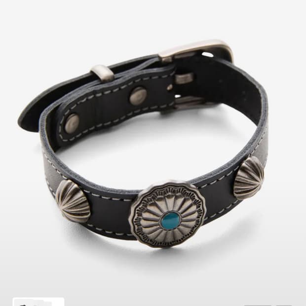 오가프 Concho Wrist Belt Black