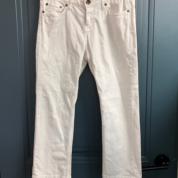 타미힐피거 화이트 데님 팬츠 ROME