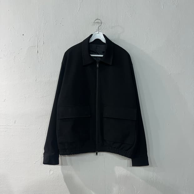 무신사스탠다드 미니멀 플라이트 자켓 L