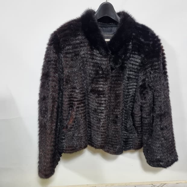 천연 밍크자켓(짧은털)