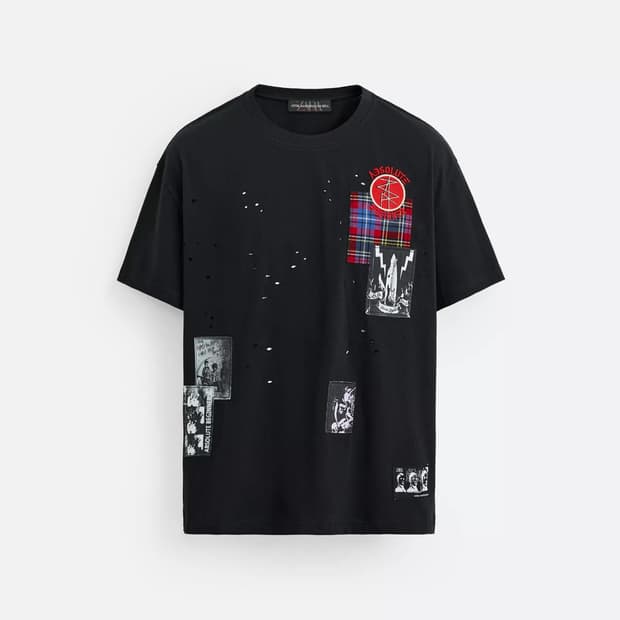 자라 앤더슨벨 그래픽 패치 티셔츠 XL