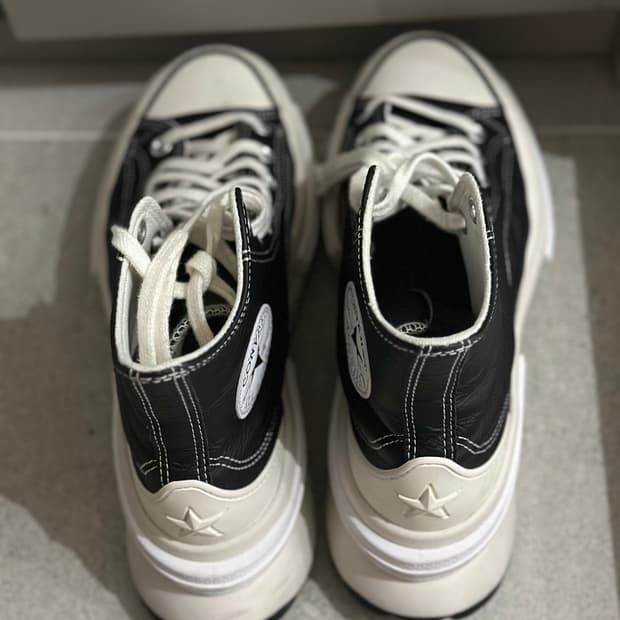 컨버스 런 스타 레거시 CX 파운데이셔널 레더 블랙 