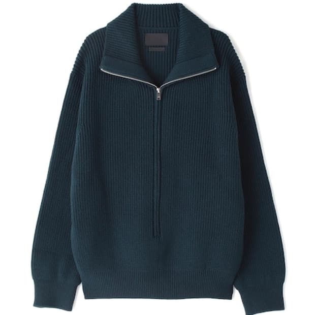 요크 도쿄 24fw yoke 짚업 니트