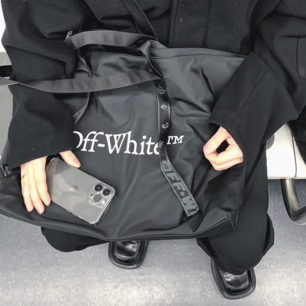 오프화이트 토트백