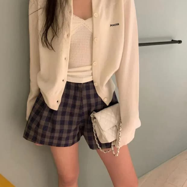 택O 새 상품 포스터 가디건 팬츠 세트