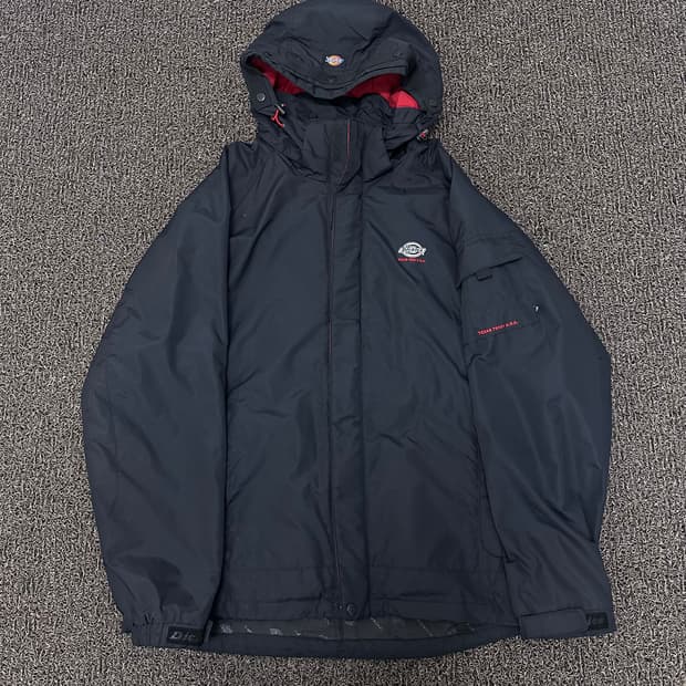 Dickies 디키즈 바람막이 자켓 블랙 XL
