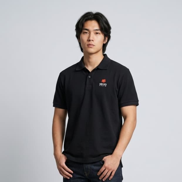 겐조 보크 플라워 PK 폴로 카라티 100, L