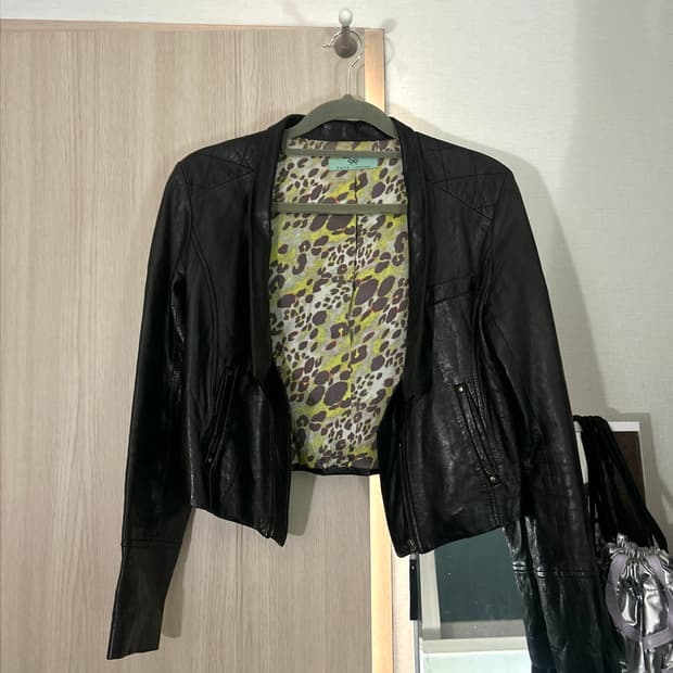 양가죽 레더자켓