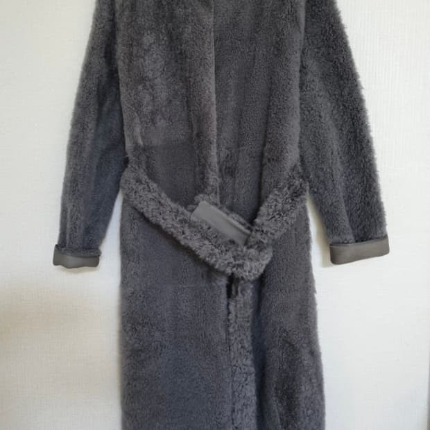 리얼 양털 무스탕