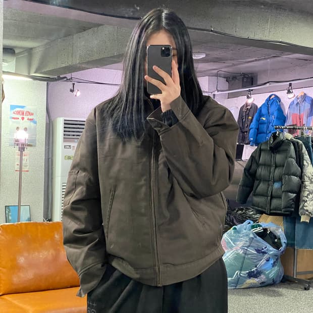 디키즈 브라운 워크 점퍼 B3506