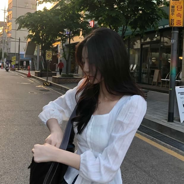 제니오 펄 에스닉 블라우스 아이보리 s