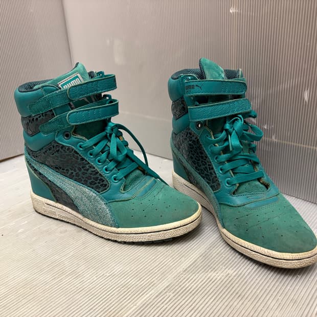 Puma Sky Wedge Turquoise