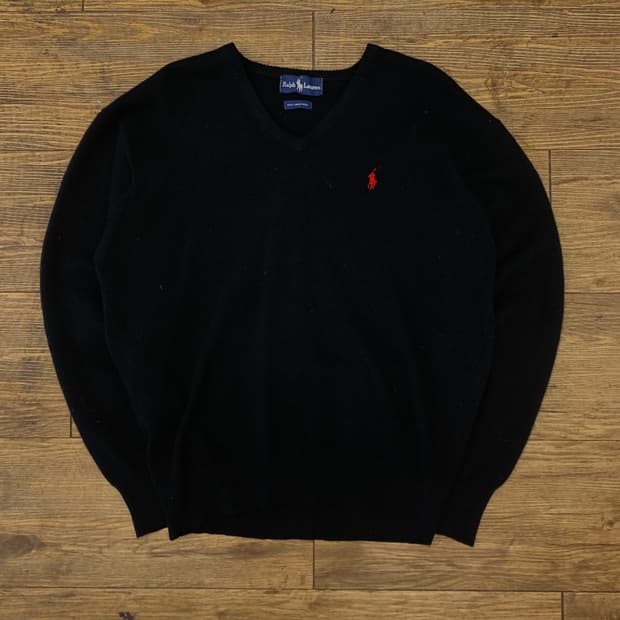 폴로 랄프로렌 램스울 니트 L