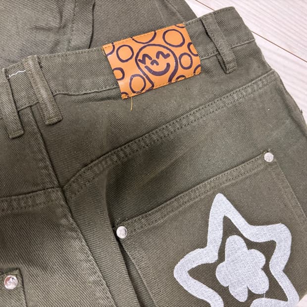 starteam 더블니 팬츠 카키 32