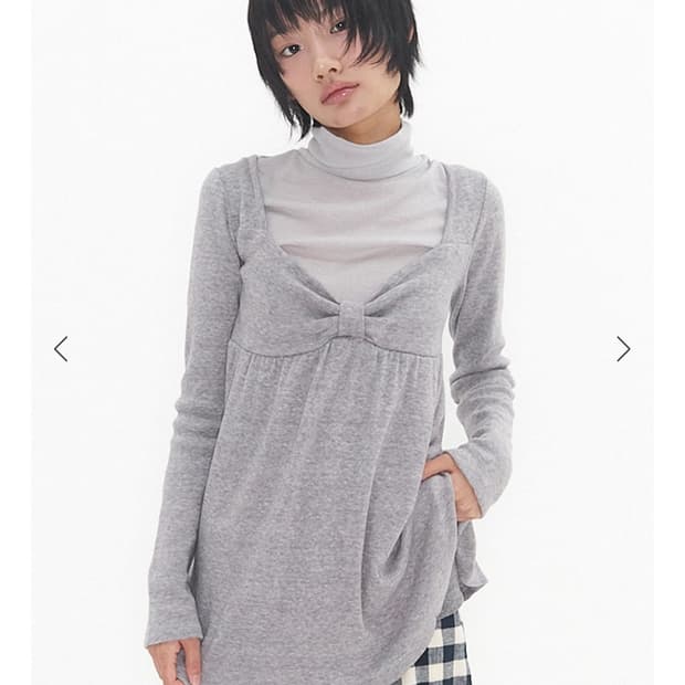 익스파이어드걸 BAMBI SOFT TOP LIGHT GREY