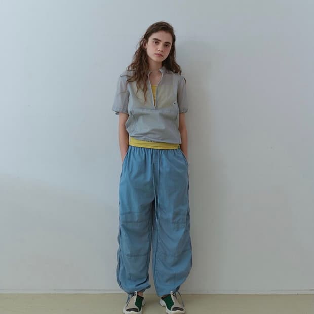 노컨텐츠 윈드쉴드 팬츠 스카이블루 windshield pants