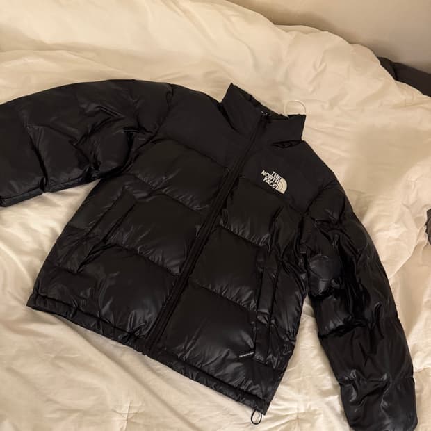 (새상품급) 노스페이스 눕시 온볼 자켓 블랙 L