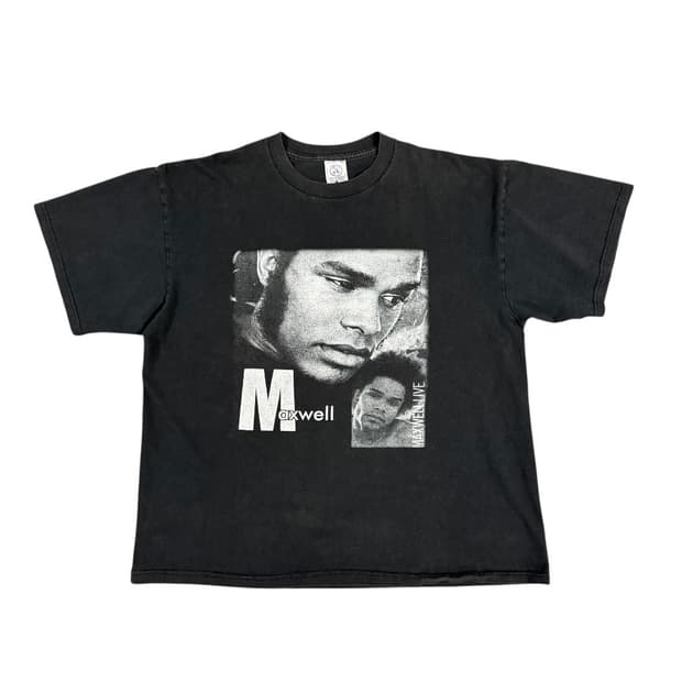 빈티지 2002 Maxwell 맥스웰 투어 티셔츠