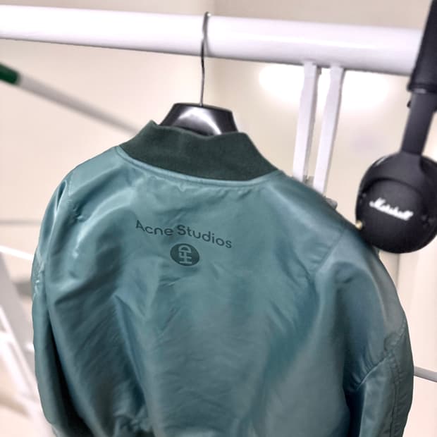 아크네스튜디오 x 꼼데가르송 HFD [새상품] ma-1 봄버 마카오