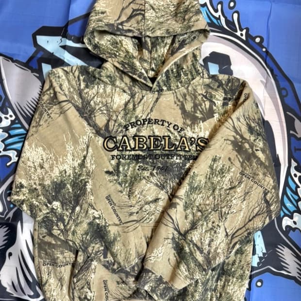 CABELA'S 리얼트리 후드티