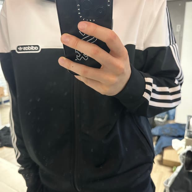 아디다스 집업 져지