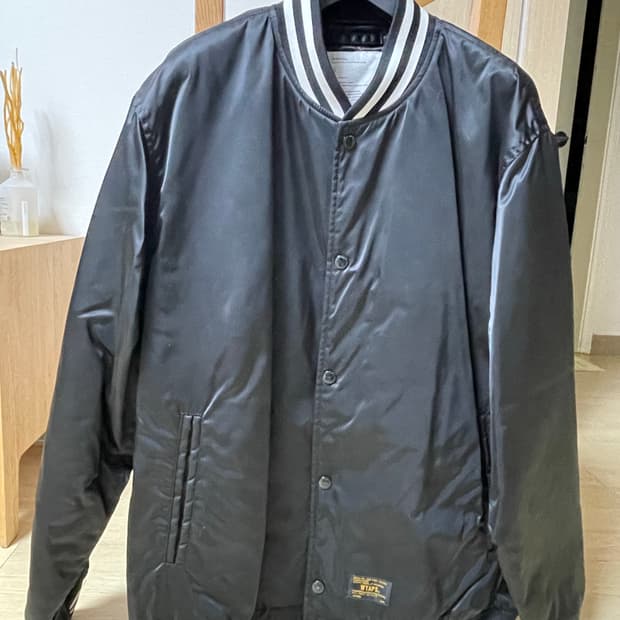 더블탭스 17aw 팀 자켓 블랙[3]