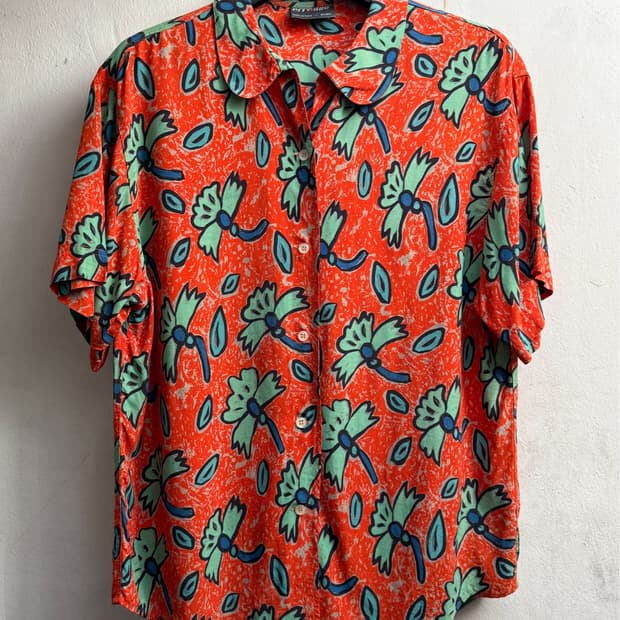 ERREUNO Milano Viscose Pattern Shirt