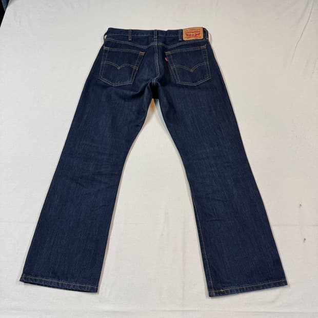 32inch) 리바이스 517 부츠컷 진청 데님 청바지