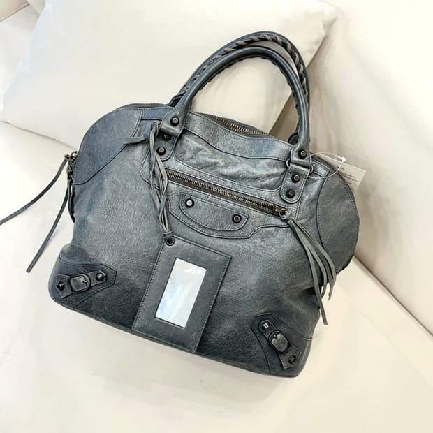 발렌시아가 클래식 볼링 토트백  (정품)