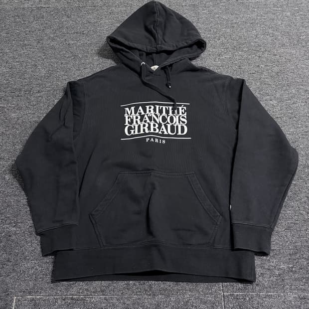 마리떼 클래식 로고 후드티