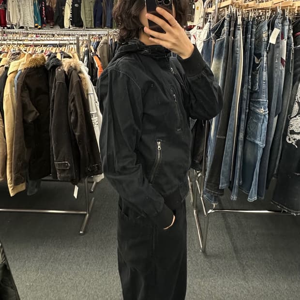 M)울리치 빈티지 후드자켓