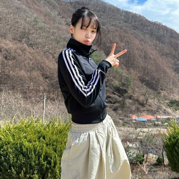 아디다스 클래식 파이어버드 트랙탑 크롭 져지