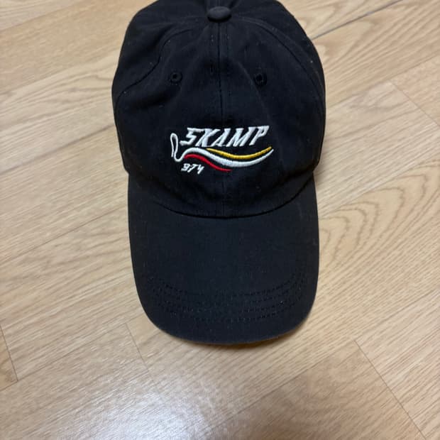 스캠프(SKAMP) 크루74 볼캡 블랙 (cotton 100%)