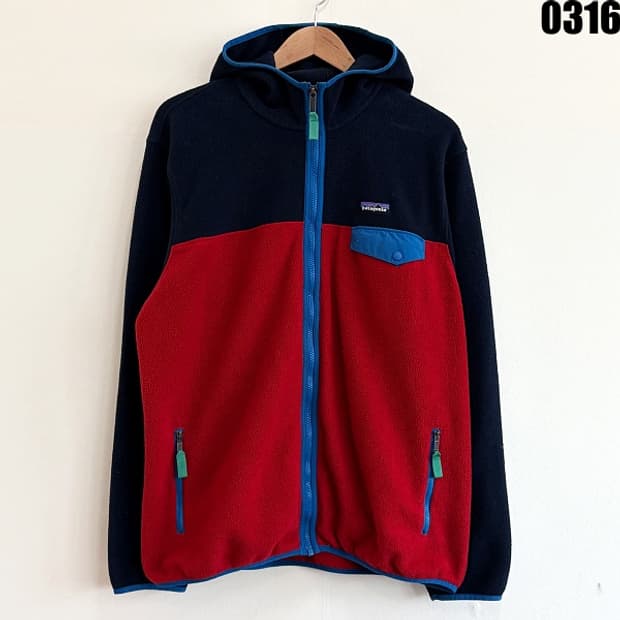 파타고니아 후드 플리스 자켓 L 0316