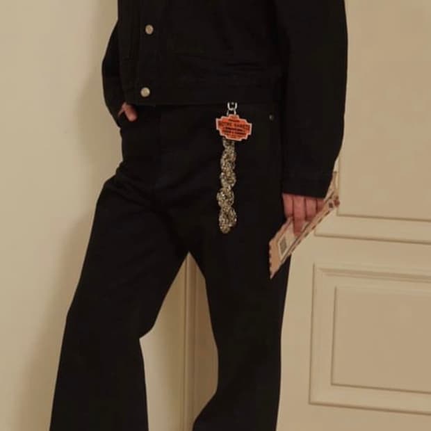 stu 체인 키링 오렌지