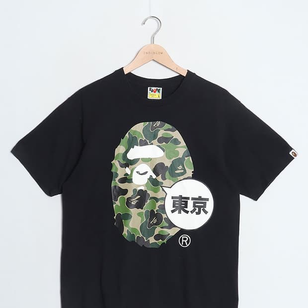 BAPE City Tokyo Big ApeHead T-Shirts