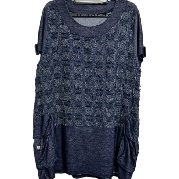 빈티지 반소매 탑