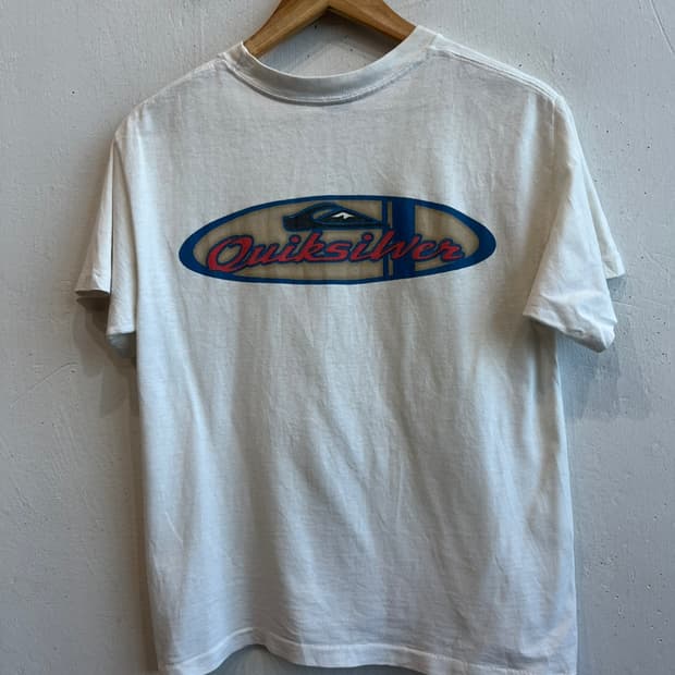 90s 퀵실버 반팔 티셔츠 우먼즈 USA made