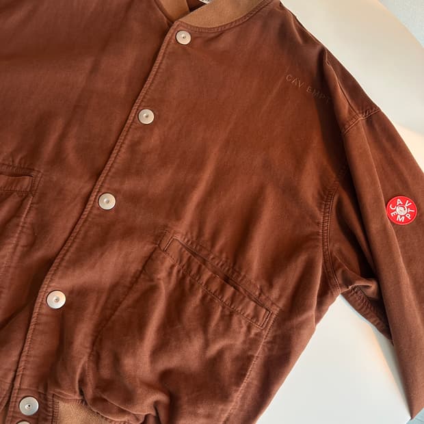 [판매] 카브엠트 코튼스냅 브라운자켓