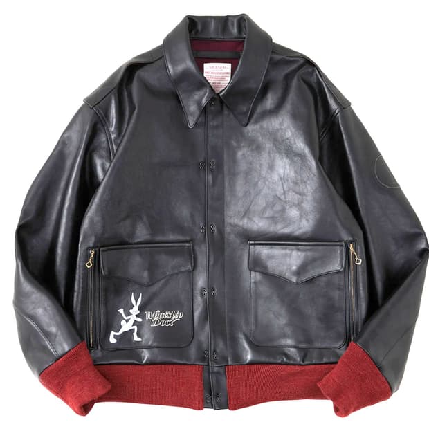 25AW NICENESS P.MONKMAN 차심 레더 A2
