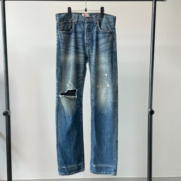(32) Levis501 리바이스501 워싱 데님팬츠