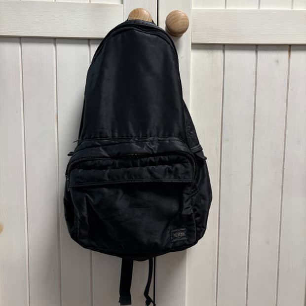 포터 탱커 백팩 블랙