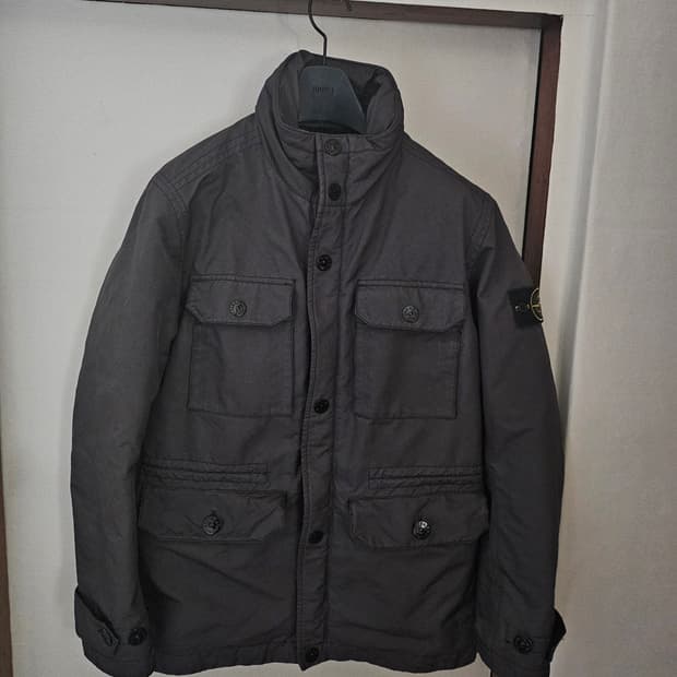 스톤아일랜드 데이비드tc 패딩 s 그레이