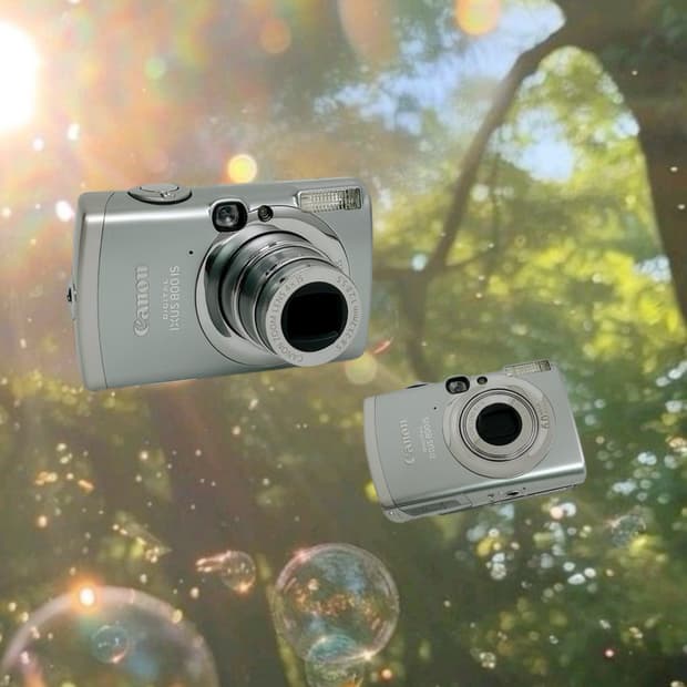 민트급!) 캐논 익서스 800 익시800 빈티지 디카