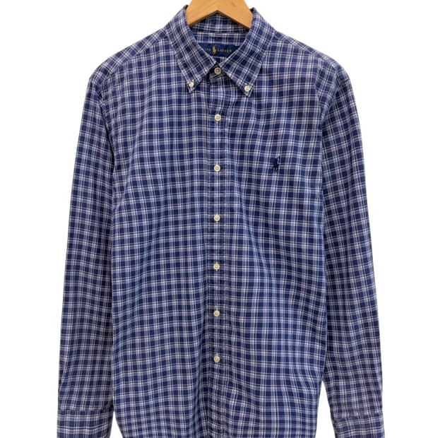 폴로 체크셔츠 네이비 (L) 