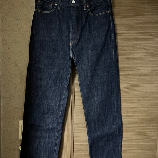 아웃스탠딩 40s 셀비지 데님팬츠