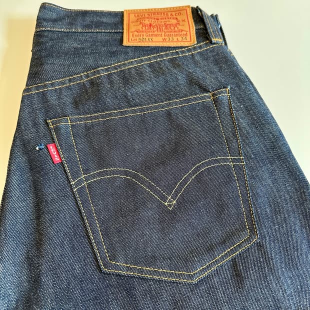 LVC 47501 리지드 33사이즈 신품급 생지