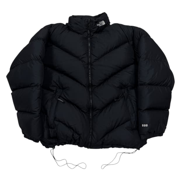 90s 노스페이스 빈티지 일본판 어센트 눕시 600 패딩 블랙 XL