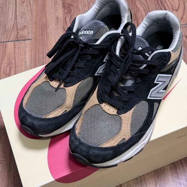 뉴발란스 990v3 메이드인usa 블랙탄 275 m990bb3