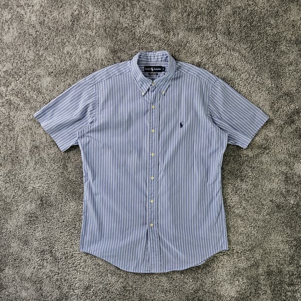 [무료배송] Ralph Lauren 스트라이프 반팔 셔츠